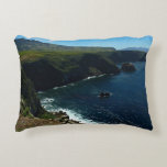 View from Santa Cruz Island in Channel Islands Decorative Pillow