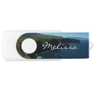 View from Santa Cruz Island in Channel Islands Flash Drive
