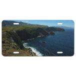 View from Santa Cruz Island in Channel Islands License Plate