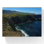View from Santa Cruz Island in Channel Islands Paperweight
