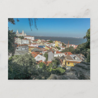 View from Sao Jorge Castle, Portugal - Postcard