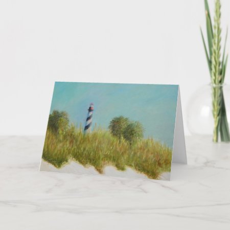 View From St. Augustine Beach, Fl Greeting Card