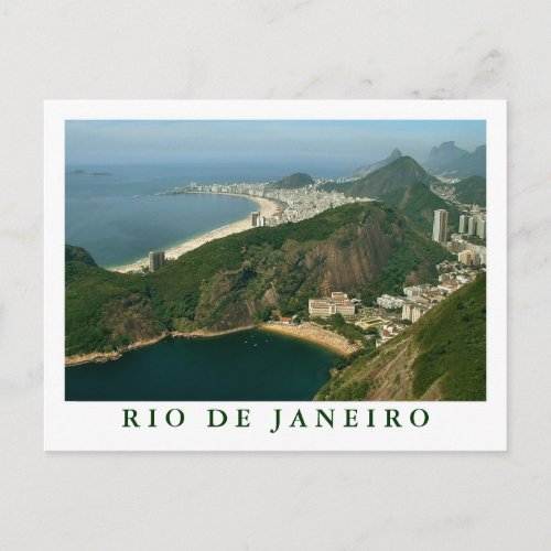 View from Sugarloaf Rio de Janeiro postcard