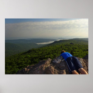 View from the Appalachian Trail, Grayson Highlands Poster