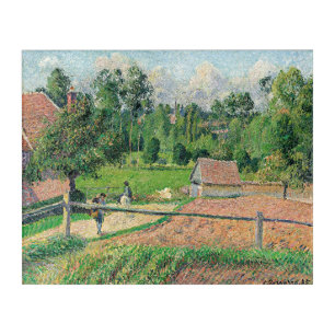 View from the Artist's Window Camille Pissarro Acrylic Print