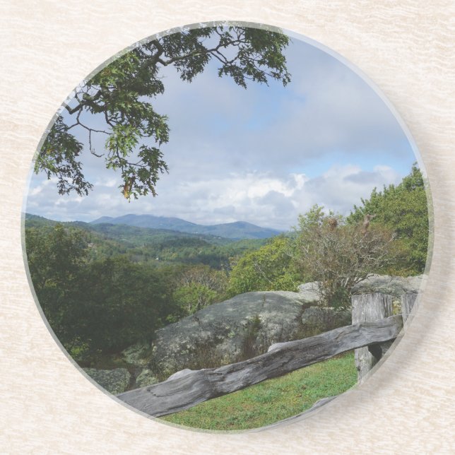 View from the Blue Ridge Coaster (Front)