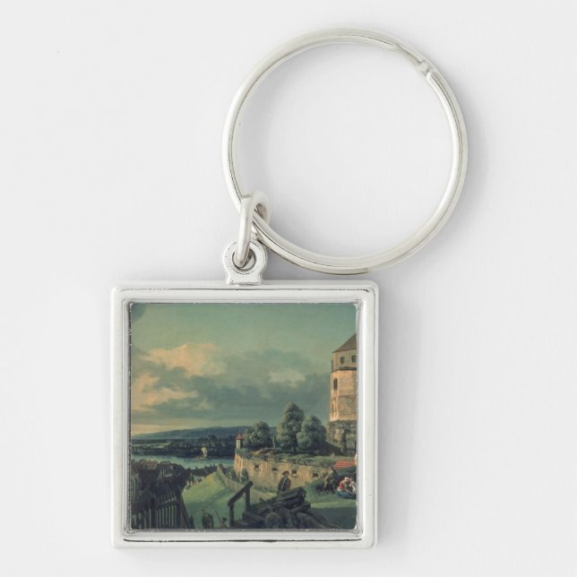 View from the Castle , 1753-55 Keychain (Front)
