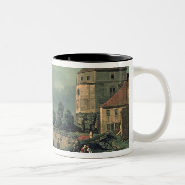View from the Castle , 1753-55 Two-Tone Coffee Mug (Right)