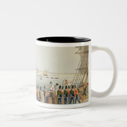 View from the Deck of the Upton Castle Transport Two_Tone Coffee Mug