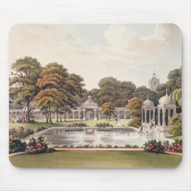 View from the dome, Brighton Pavilion, engraved by Mouse Pad (Front)