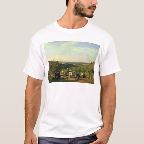 View from the Hilltops of Suresnes T_Shirt