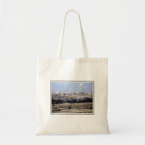 View from the Mount of Olives Tote Bag