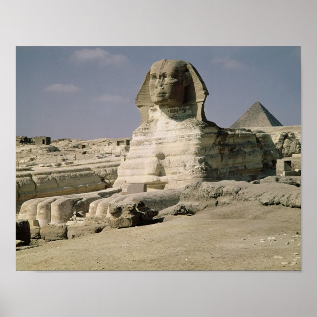 View from the north east of the Sphinx Poster (Front)