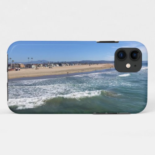 View from the Pier Newport Beach California iPhone 11 Case