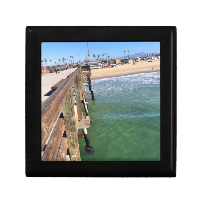 View from the Pier, Newport Beach, California Gift Box (Front)