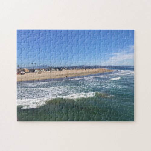 View from the Pier Newport Beach California Jigsaw Puzzle