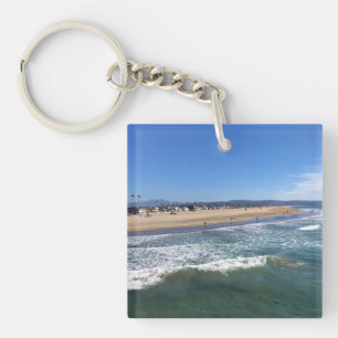 View from the Pier, Newport Beach, California Keychain