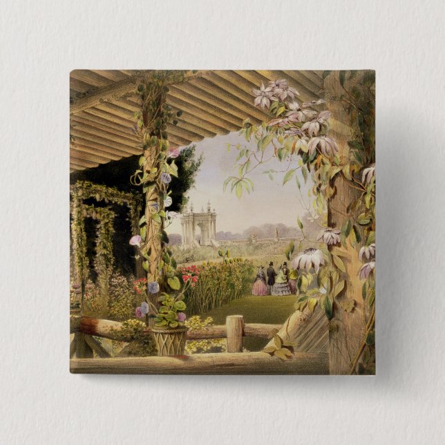 View from the Rustic Seat, Shrublands, from 'The G Button (Front)