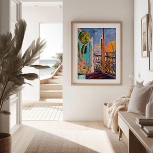 View from the Studio Window Isaac Grünewald Framed Art