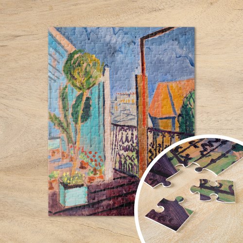 View from the Studio Window  Isaac Grnewald Jigsaw Puzzle
