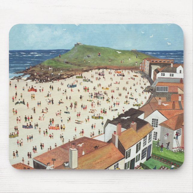 View from the Tate Gallery St. Ives Mouse Pad (Front)