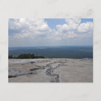 View From The Top Of Stone Mountain Postcard by teknogeek at Zazzle