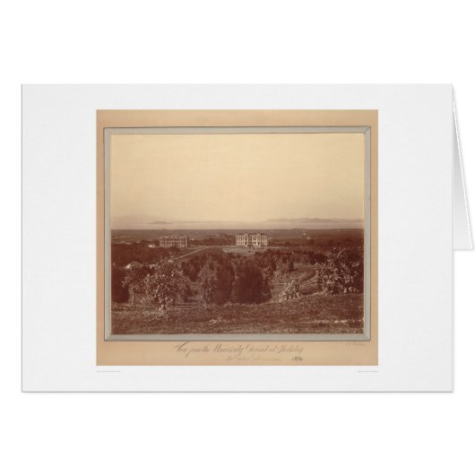 View from the University grounds at Berkeley(1337) Cards (Front Horizontal)