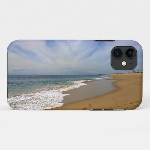 View from the Wedge Newport Beach California iPhone 11 Case