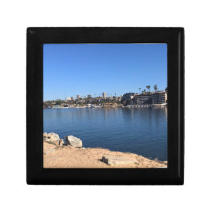 View from the Wedge, Newport Beach, California Gift Box