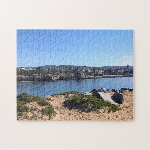 View from the Wedge Newport Beach California Jigsaw Puzzle