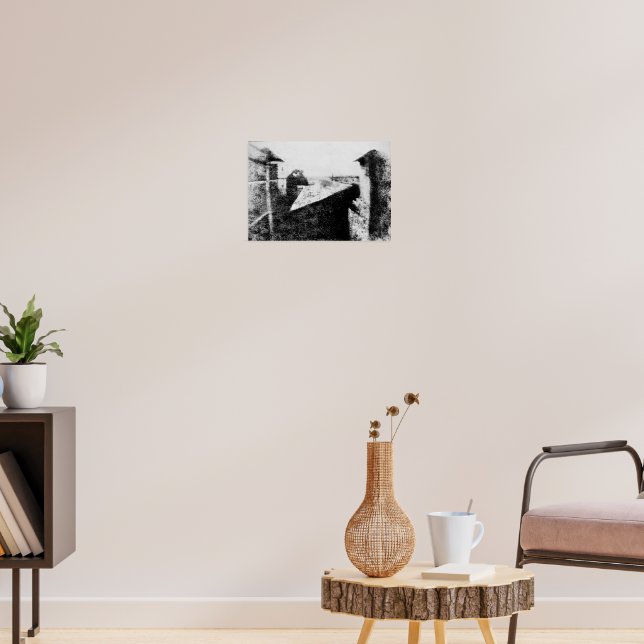 View from the Window at Le Gras Poster | Zazzle