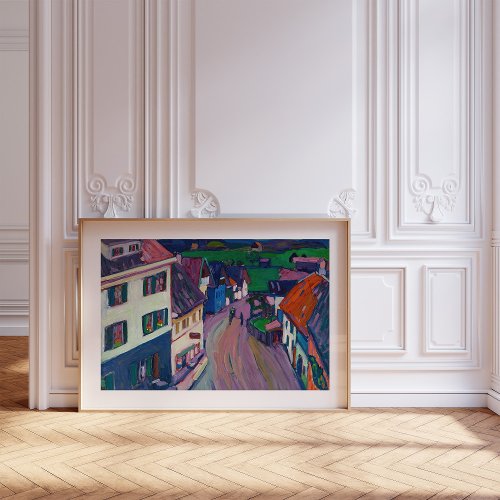 View from the Window of the Griesbräu  Kandinsky Framed Art
