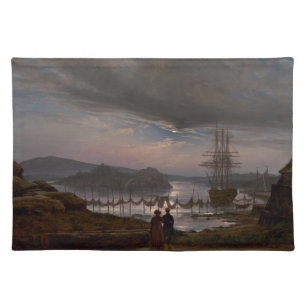 View from Vaekero near Christiania by J.C Dahl Placemat