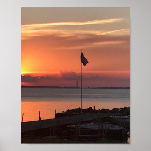 View From West Bay, Kelleys Island Photography Poster