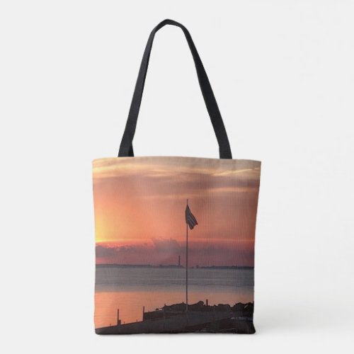 View From West Bay Kelleys Island Photography Tote Bag