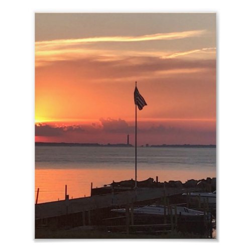 View from West Bay photography Photo Print