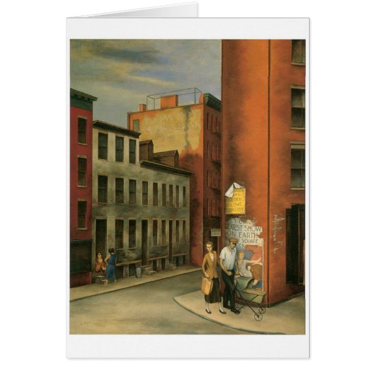 View in Chambers Street, New York City c. 1936 (Front)