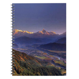 View Landscape  : HIMALAYA POKHARA NEPAL Notebook