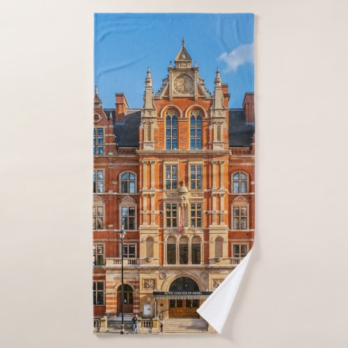 View London Royal College of Music at sunset from  Bath Towel