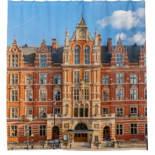 View London Royal College of Music at sunset from Shower Curtain