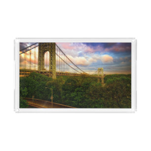 View looking South - West from Manhattan Acrylic Tray