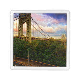 View looking South - West from Manhattan Acrylic Tray