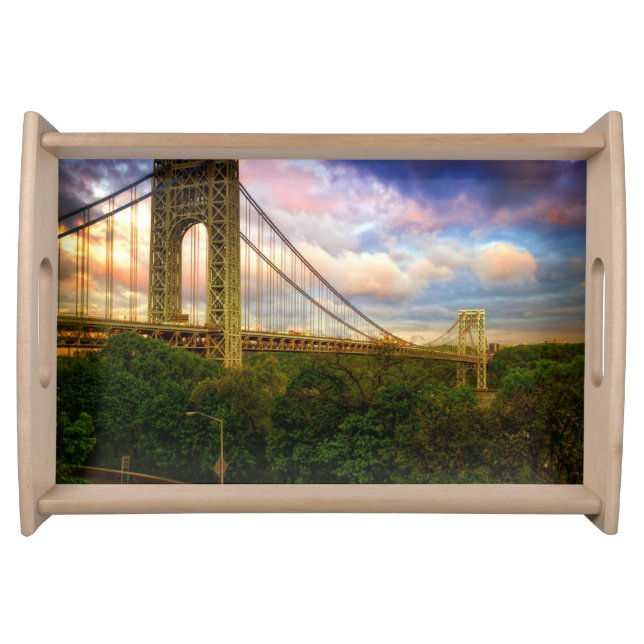 View looking South - West from Manhattan Serving Tray (Front)