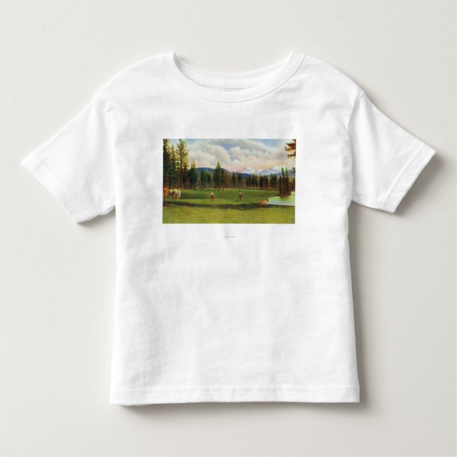 View of 14th Green Toddler T-shirt (Front)