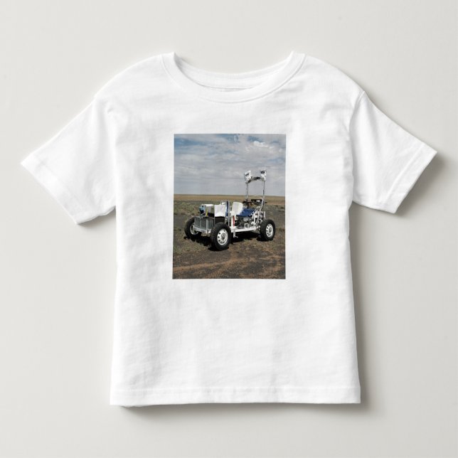 View of a 1-G Lunar Rover Vehicle Toddler T-shirt (Front)