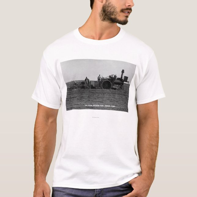 View of a Big Steam Plow T-Shirt (Front)
