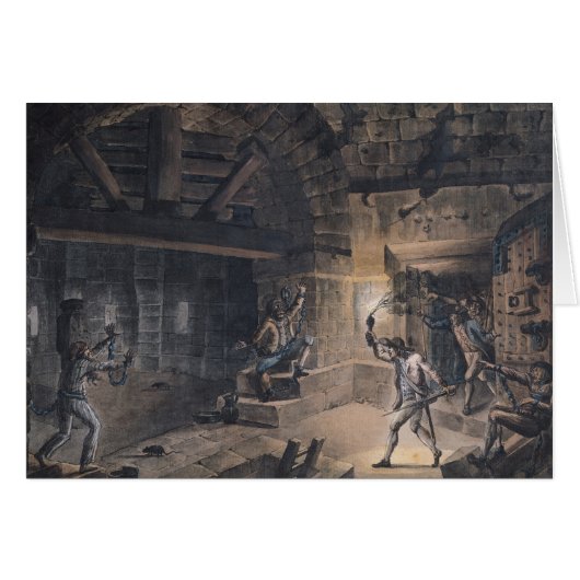 View of a cell in the Bastille Cards (Front Horizontal)