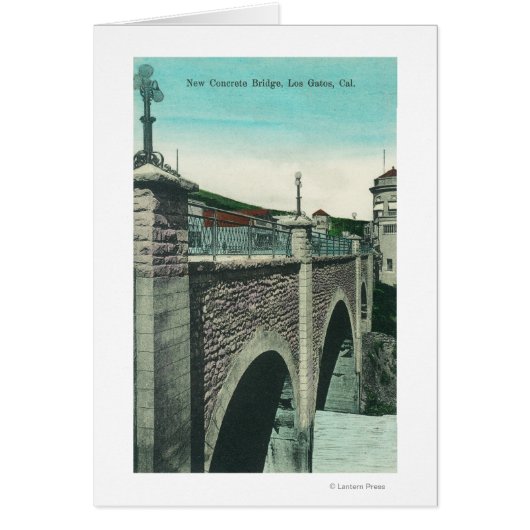 View of a Concrete BridgeLos Gatos, CA (Front)