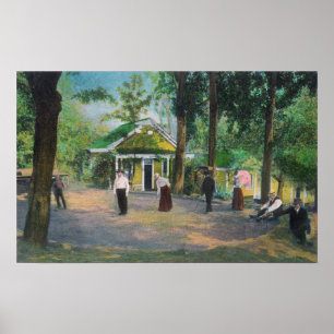 View of a Croquet GameHarbin Springs, CA Poster