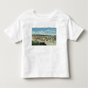 View of a Crowded Craigville Beach Toddler T-shirt